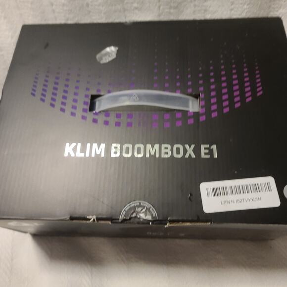 KLIM Boombox E1 - CD Player Portable Audio System, xtra BASS Subwoofer,FM,Remote - Picture 5 of 8